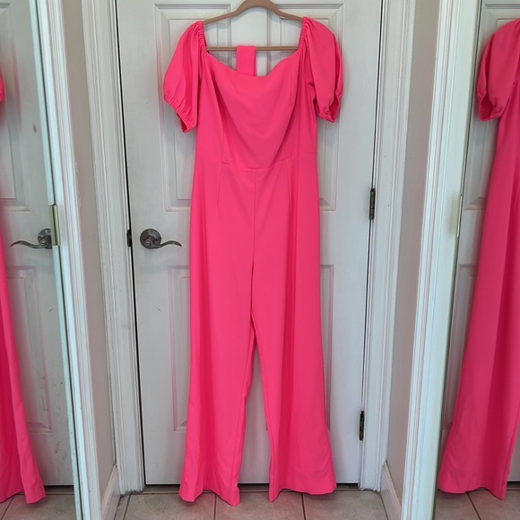 Lilly Pulitzer Jada Jumpsuit Pink - Picture 2 of 4